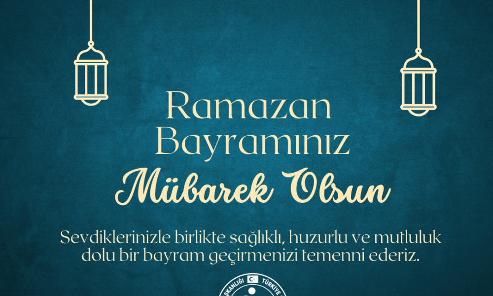 Ramazan Bayramı’nın sevgi, barış ve huzur getirmesi dileğiyle, sevdiklerinizle birlikte mutlu bayramlar!