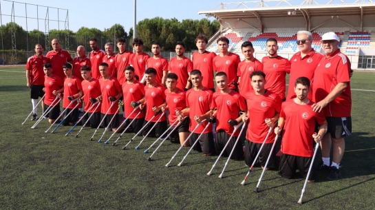 Ampute Futbol Genç Milli Takımımız Hazırlık Kampında!